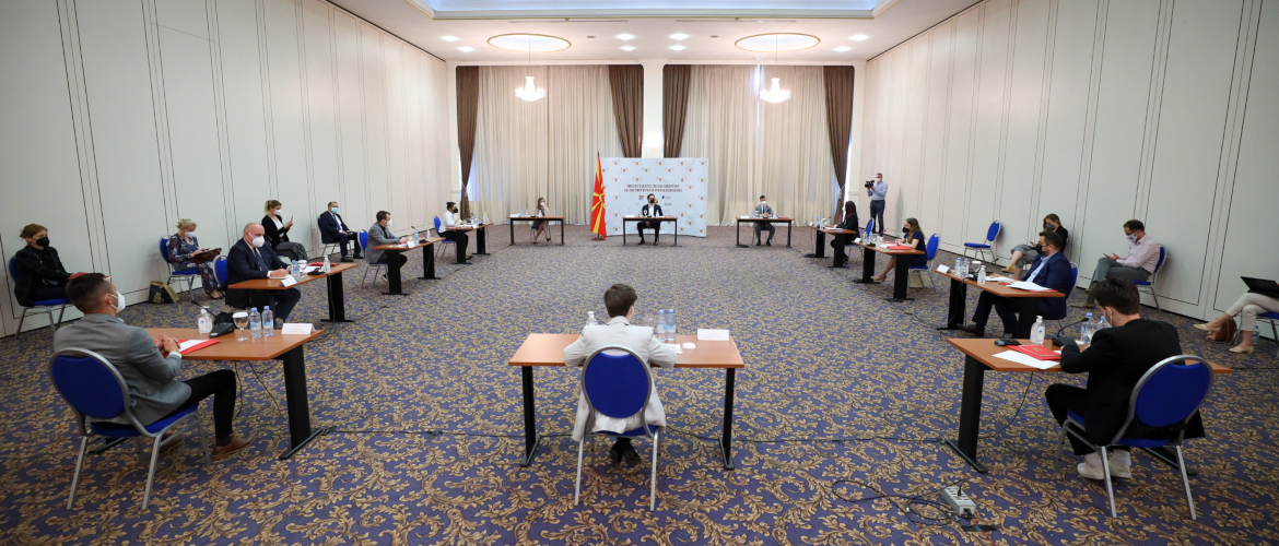 Симулација на седница на Совет за безбедност во организација на Претседателскиот центар за политичко образование